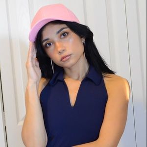 Pink Baseball Cap